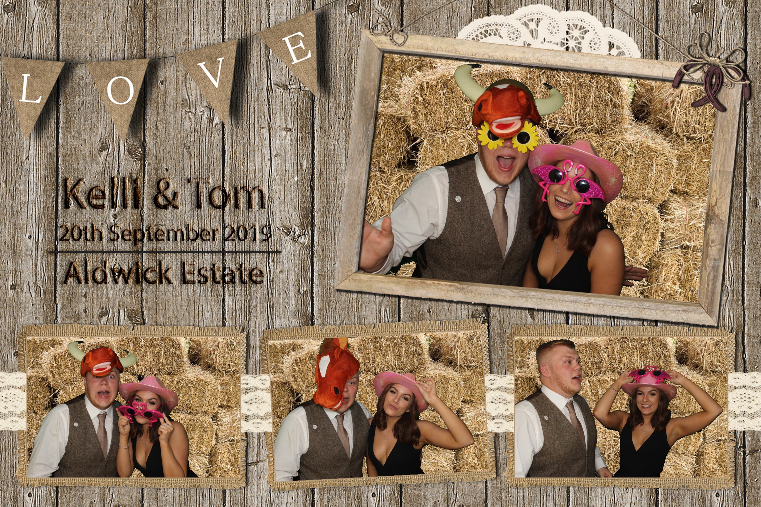 Kelli & Tom's Wedding | View more photos from the event at images.mobile-photo-booth.com/u/MobilePhotoBoothUK/Kelli-Toms-Wedding